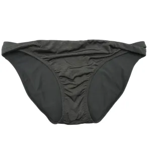 Athleta Women's Aqualuxe Crossover Swim Bottom Dark Gray Size Medium