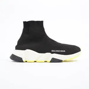 Balenciaga Mens Speed Black / White / Yellow EU 40 / UK 6