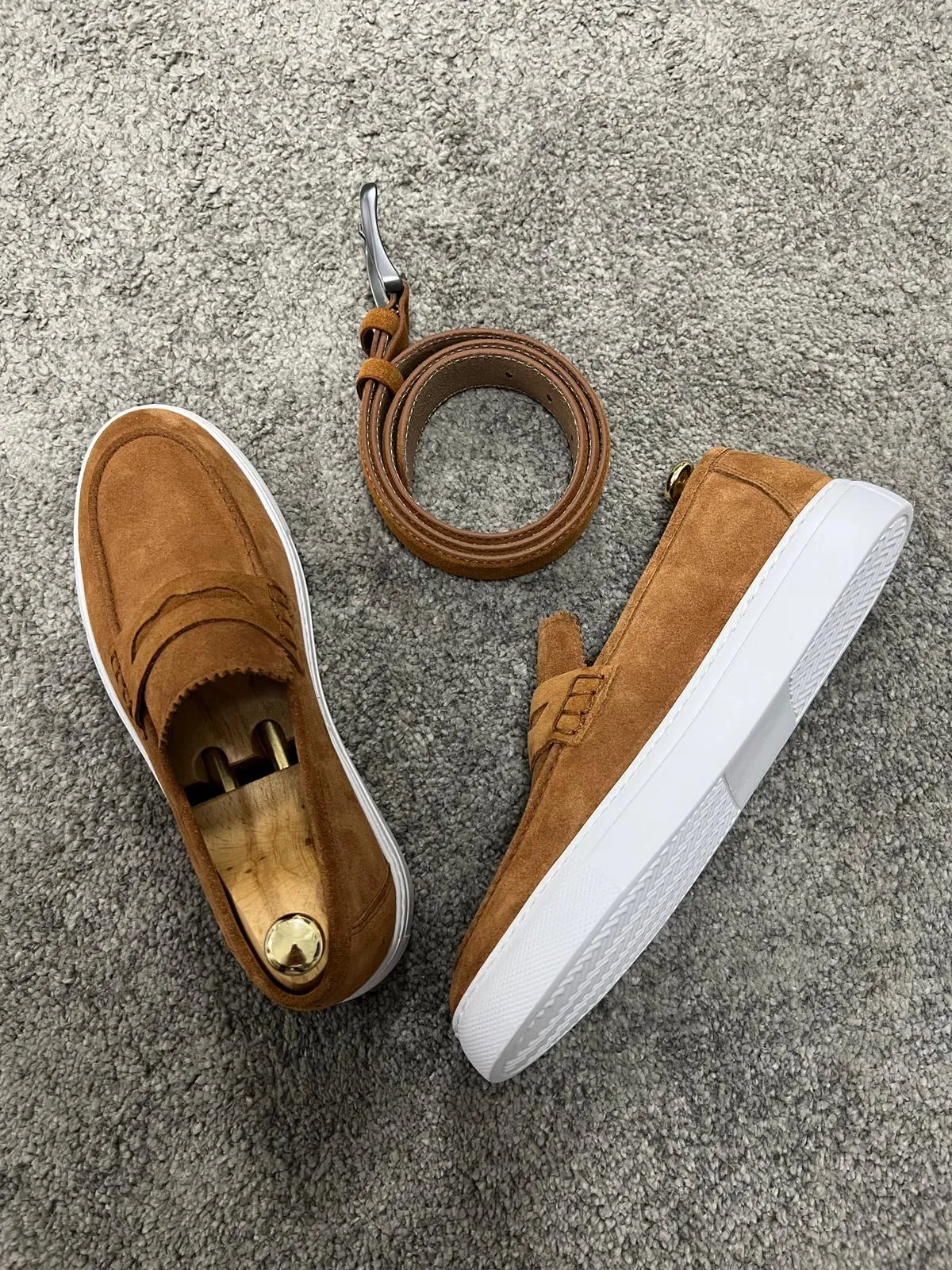 Brent Tan Men's Loafer