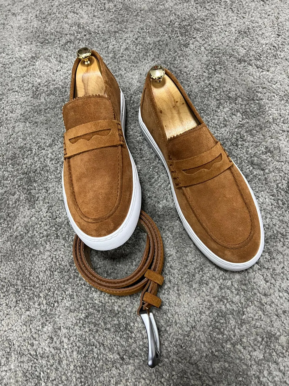 Brent Tan Men's Loafer