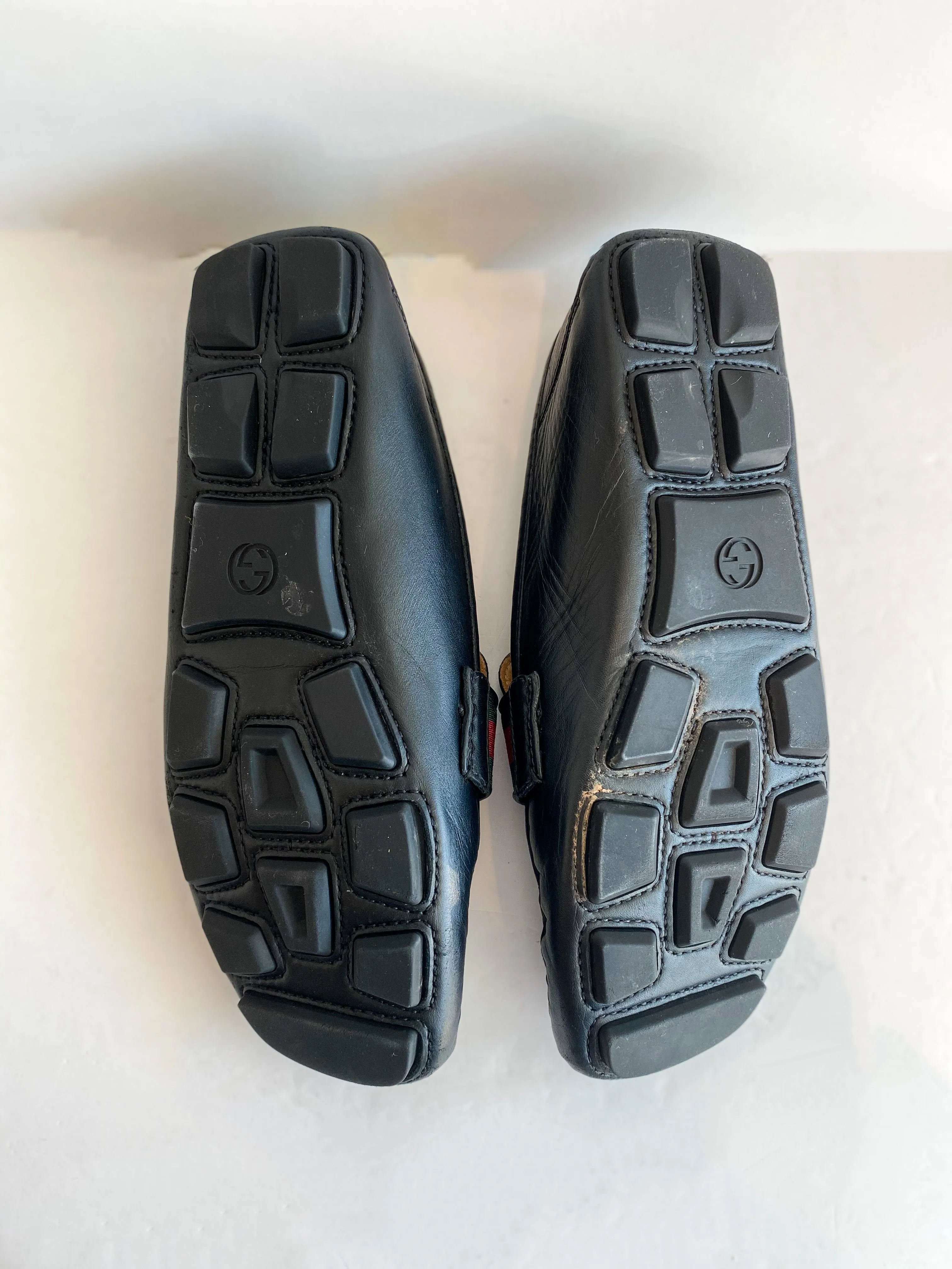 Gucci Logo Loafers