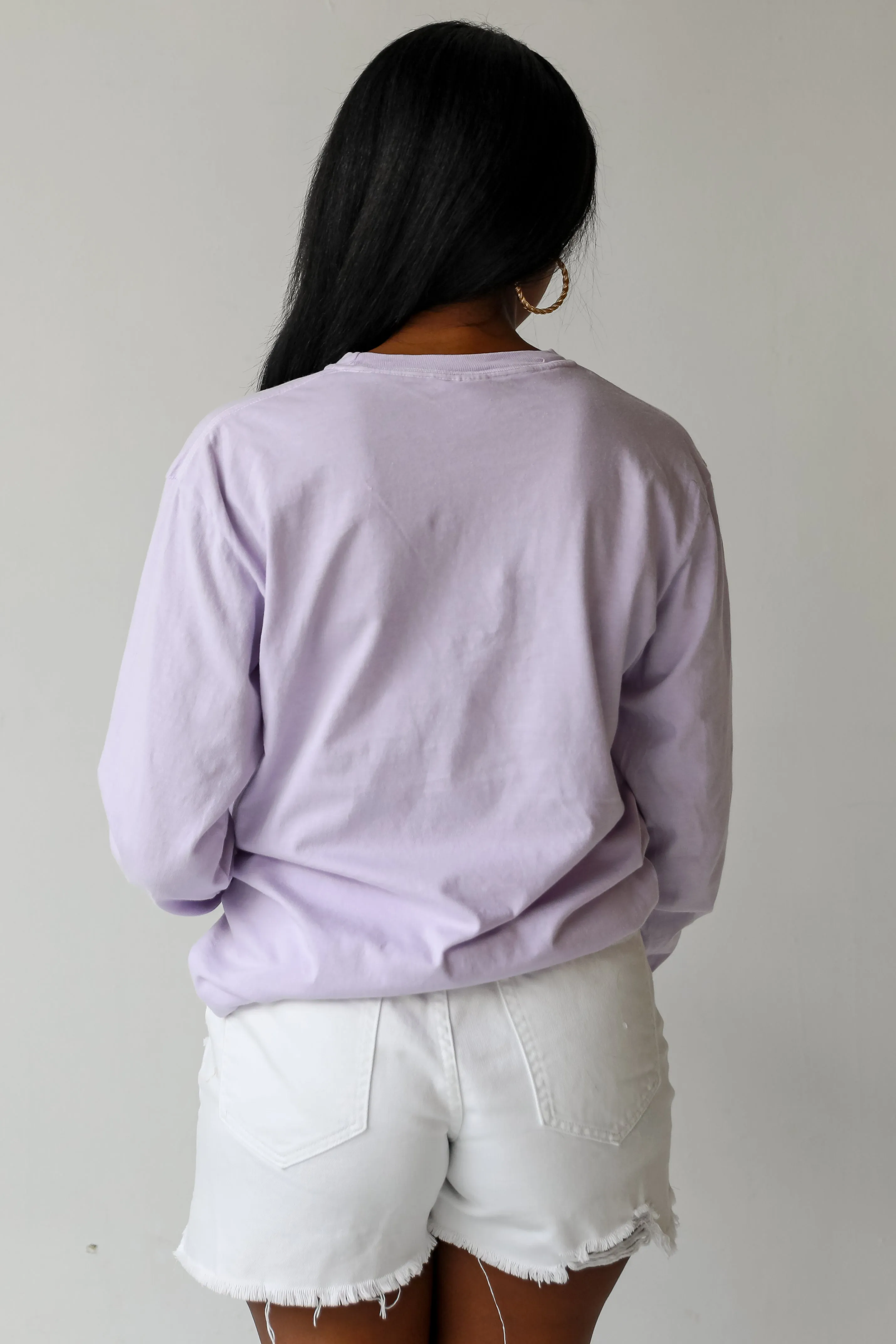 Lavender Dahlonega Georgia Long Sleeve Tee