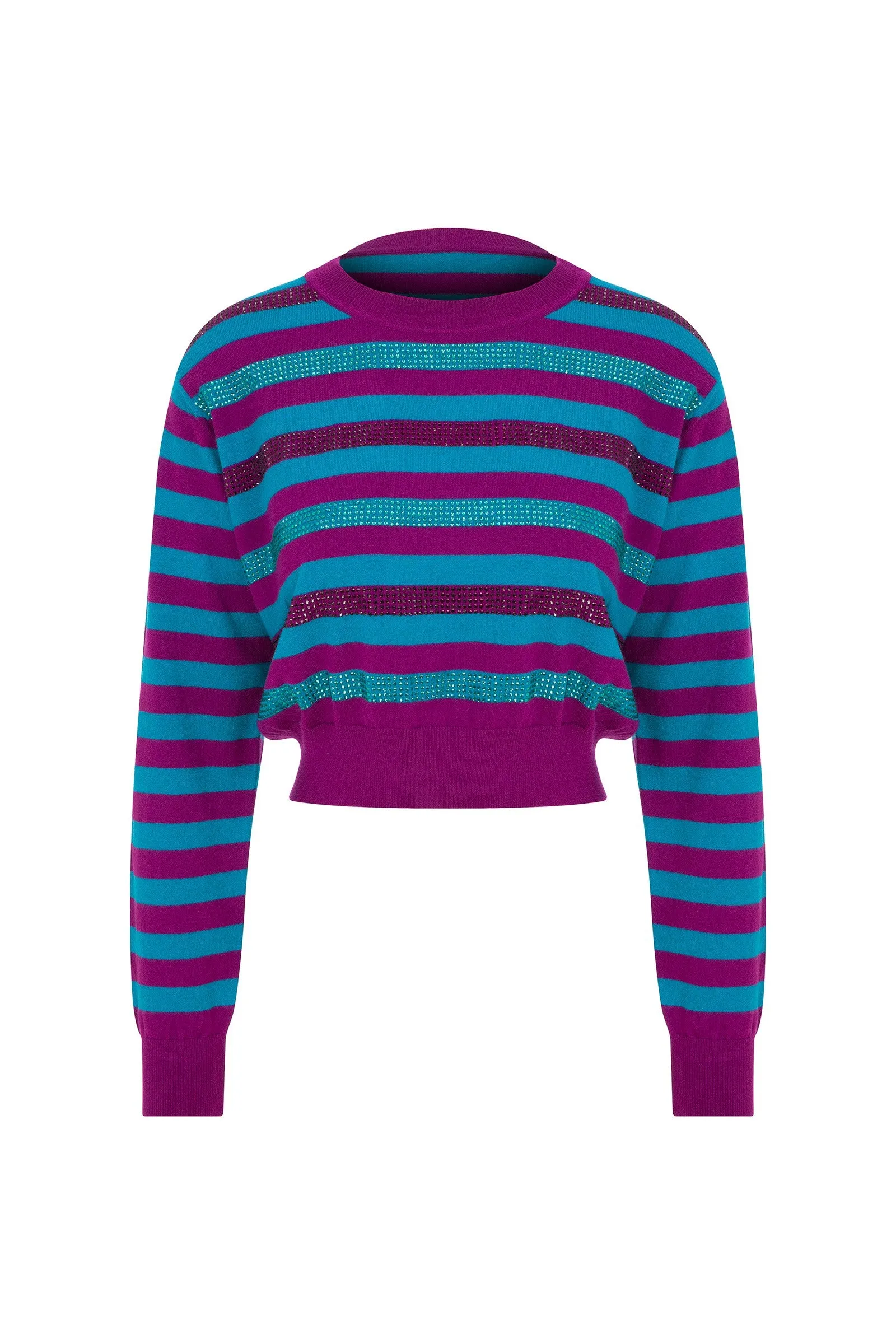 Rayne Knitted Rhinestone Jumper