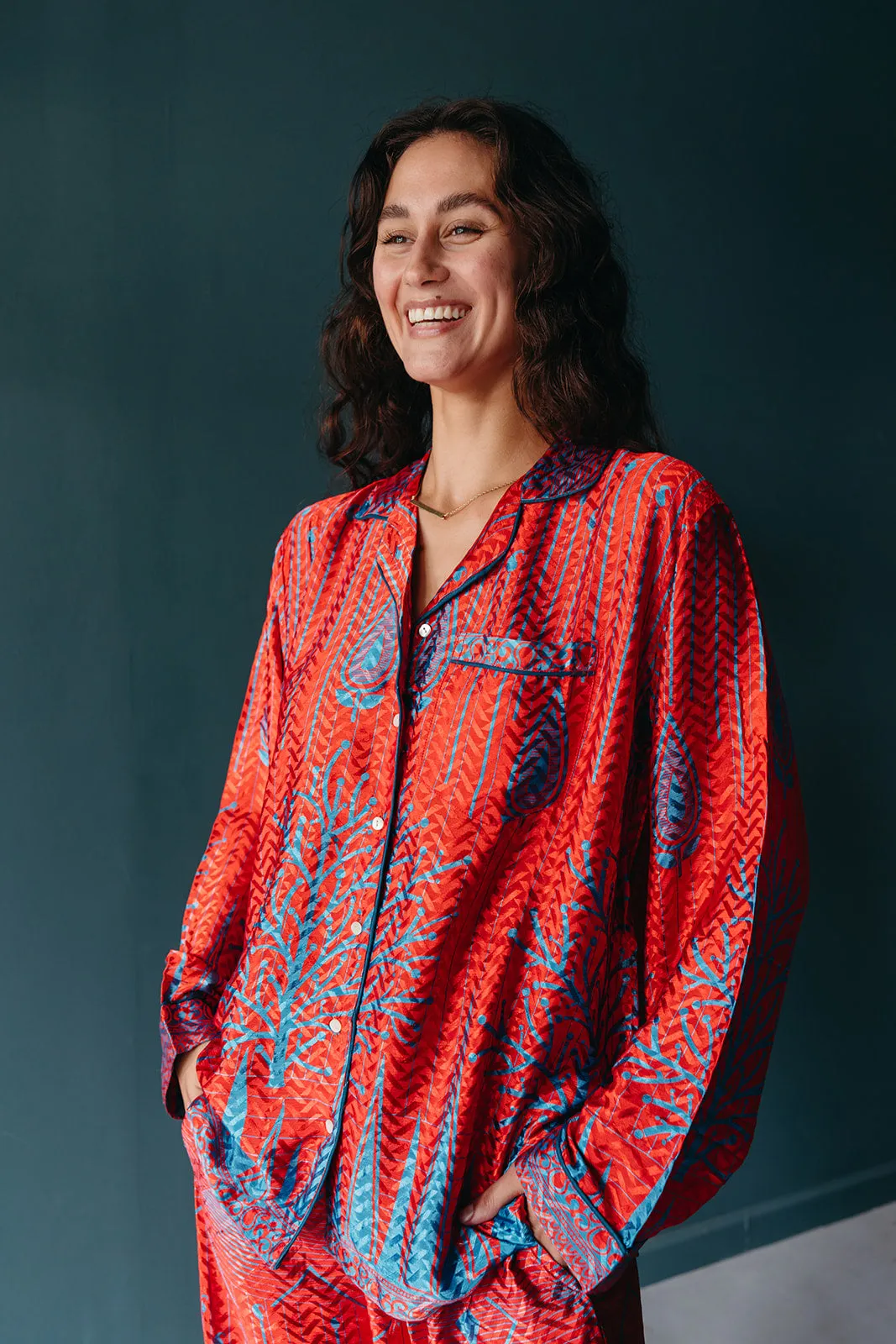Recycled Sari Pant Set