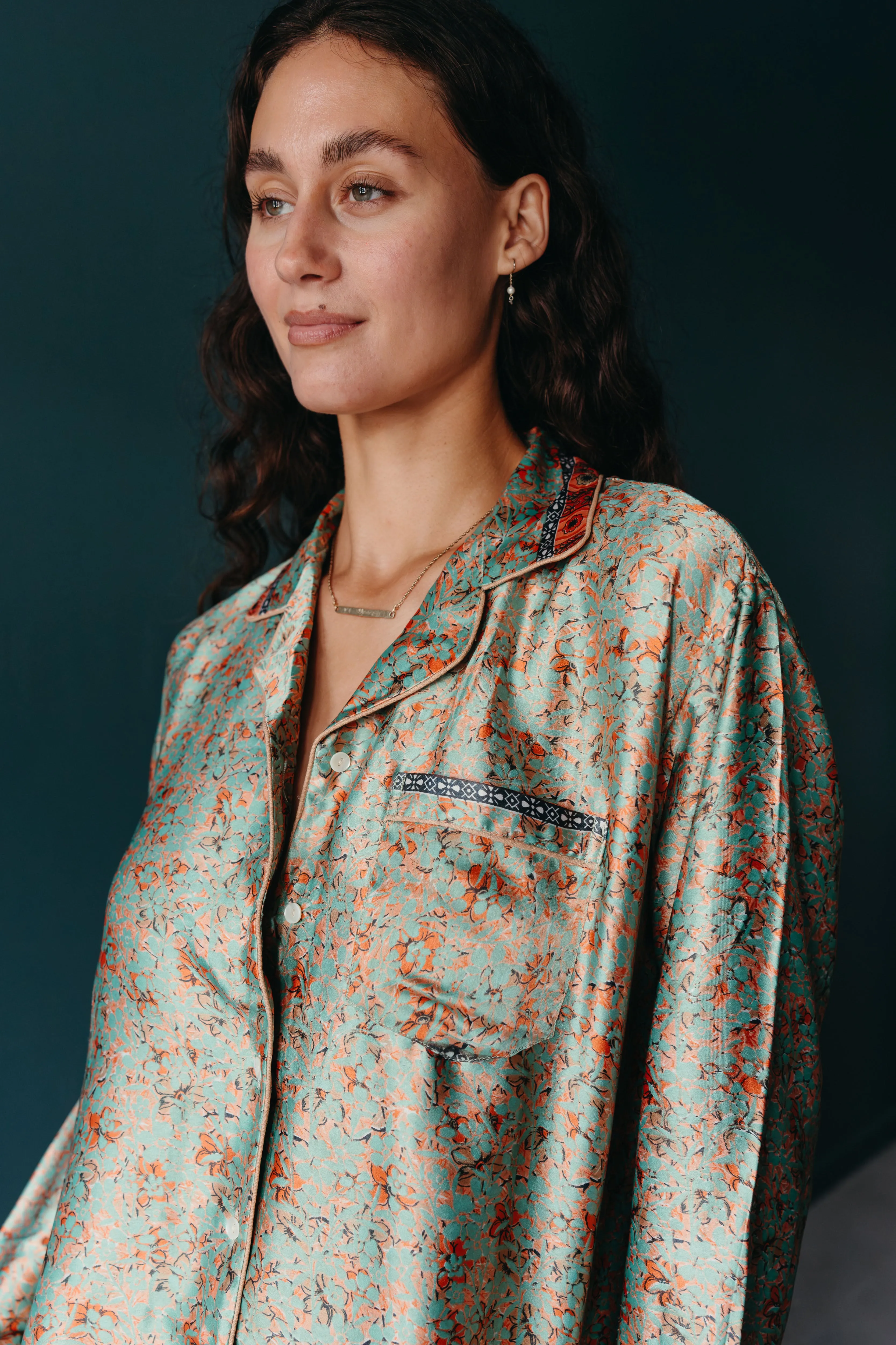 Recycled Sari Pant Set