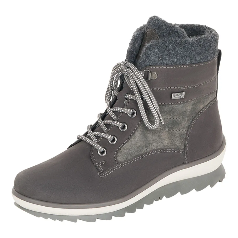 Remonte R8477 Hella Bootie Granit/Smoke (Women's)