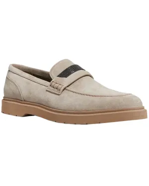 Roccia Monili Band Suede Loafer