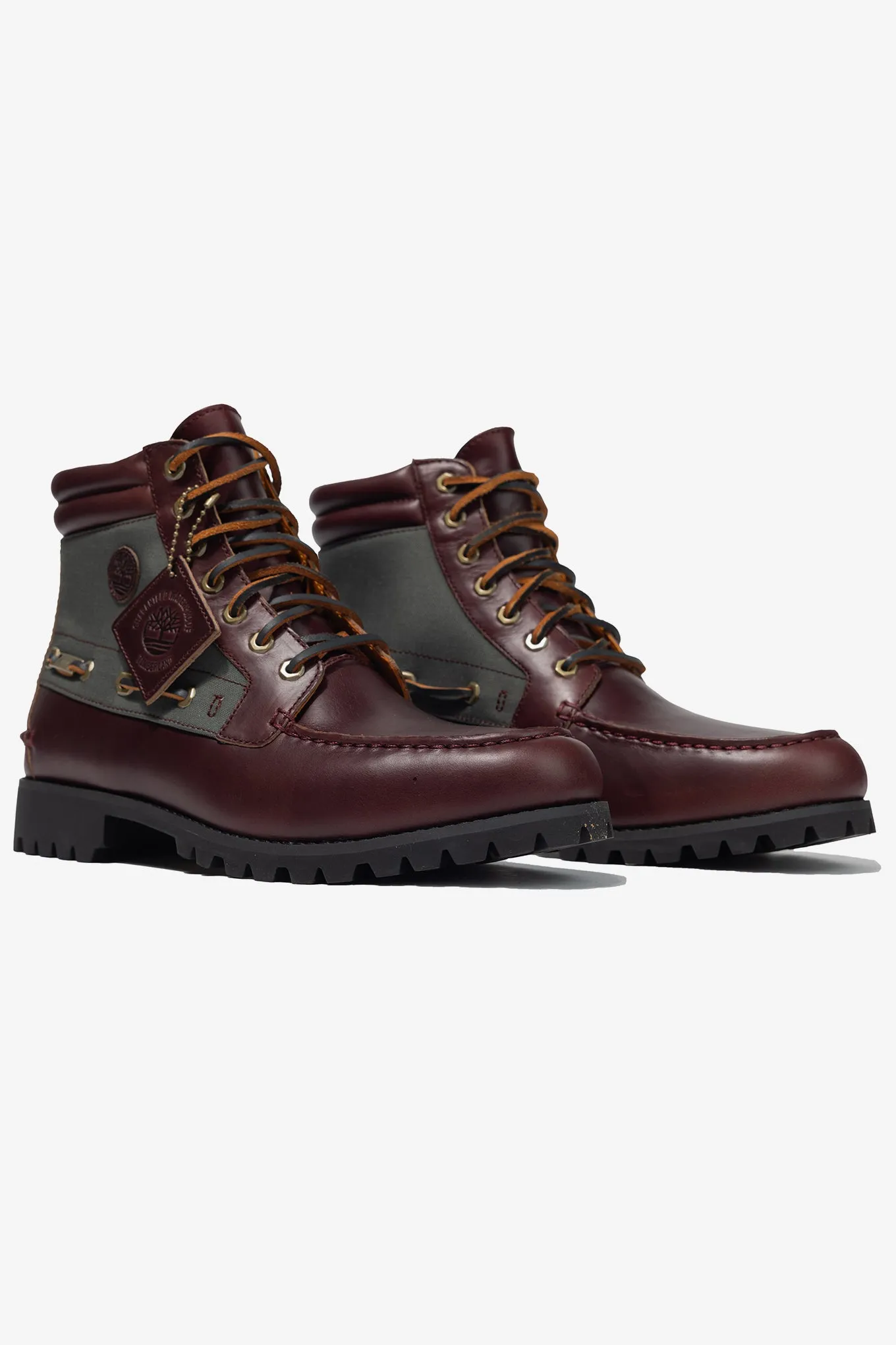 VIBRAM DARK RED FULL GRAIN