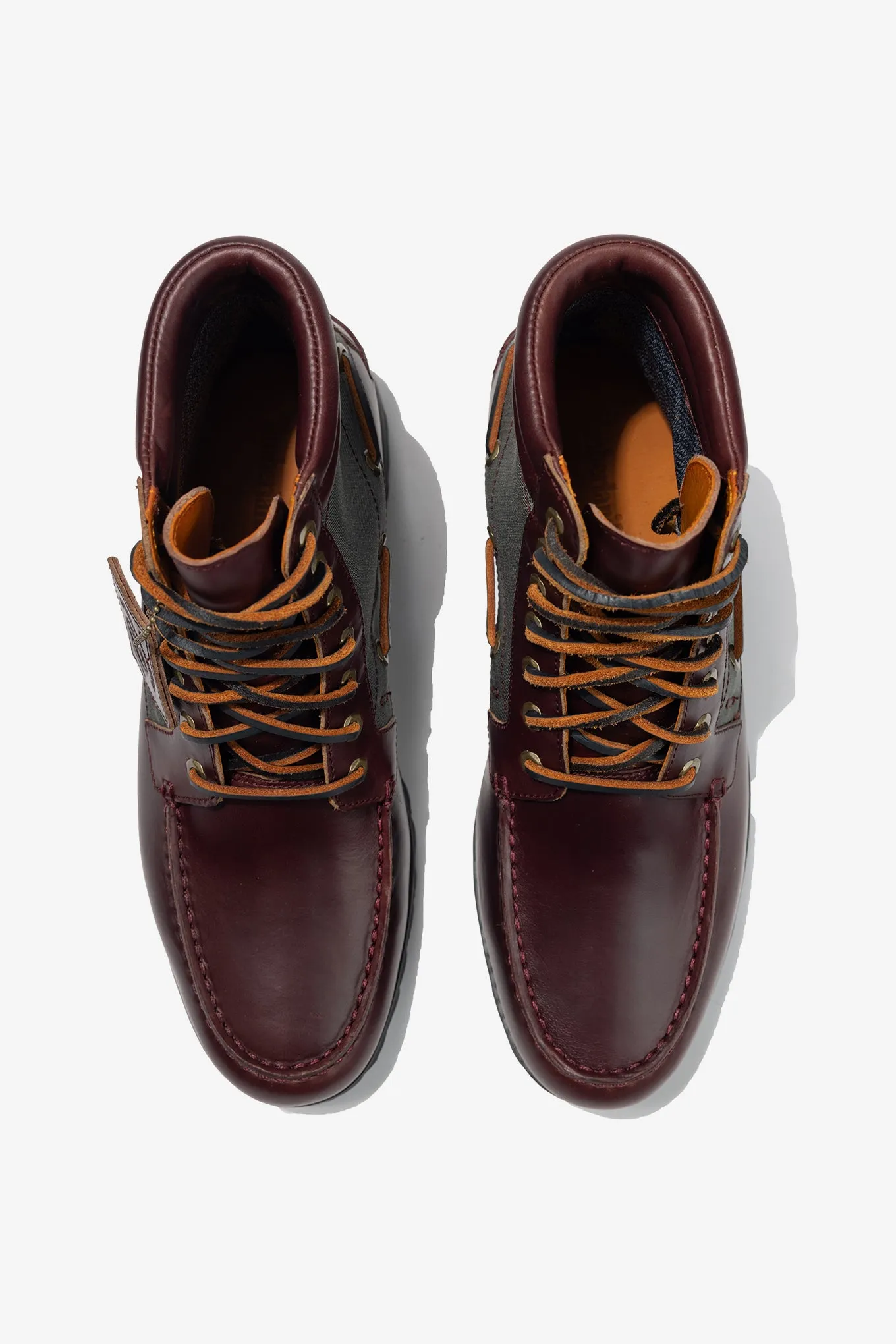 VIBRAM DARK RED FULL GRAIN