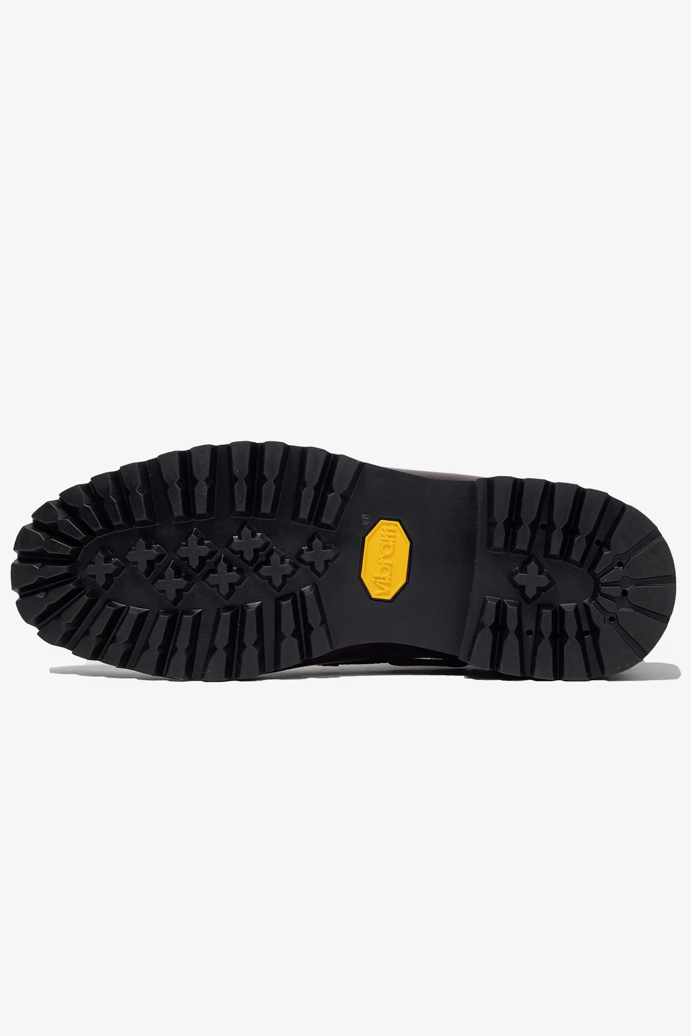 VIBRAM DARK RED FULL GRAIN