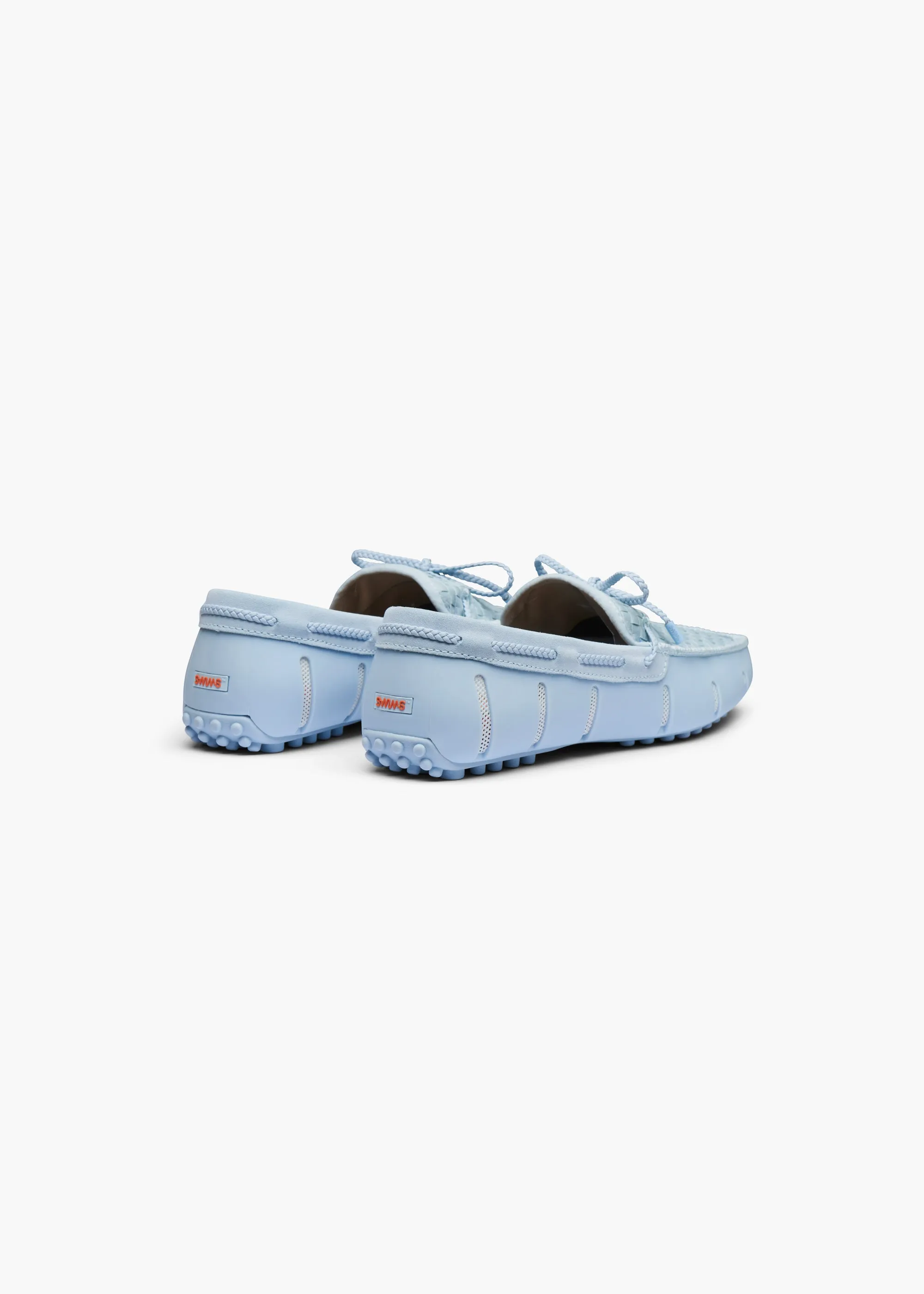 Woven Driver in Ice Blue